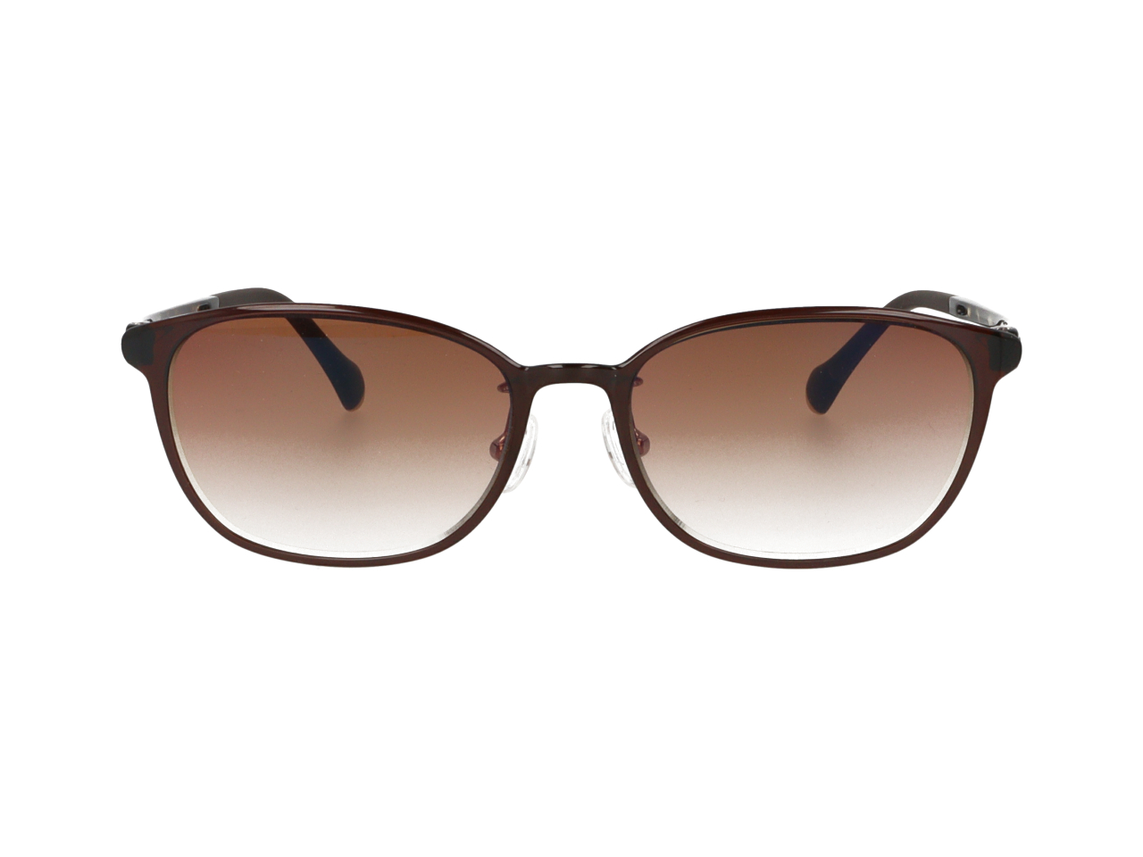 UV420CUT+NIR UV-4221 BROWN/BROWN HALF（度なし）C-3